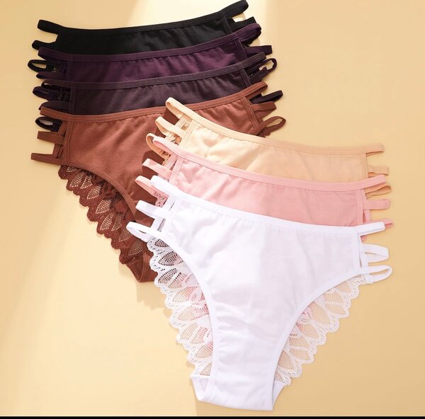 Lot de 4 Culottes en dentelle