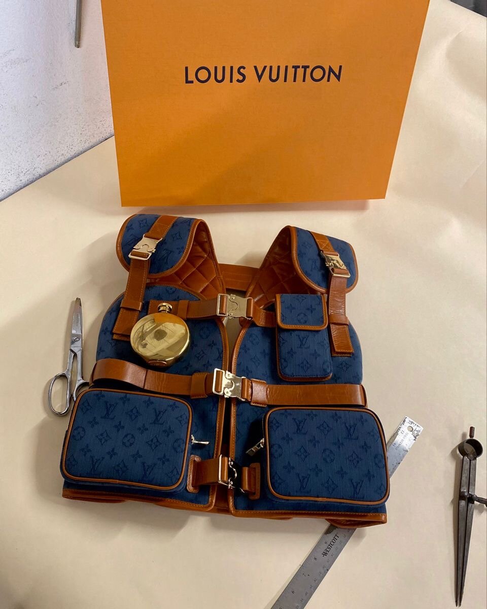 Veste sans manches croco luxe