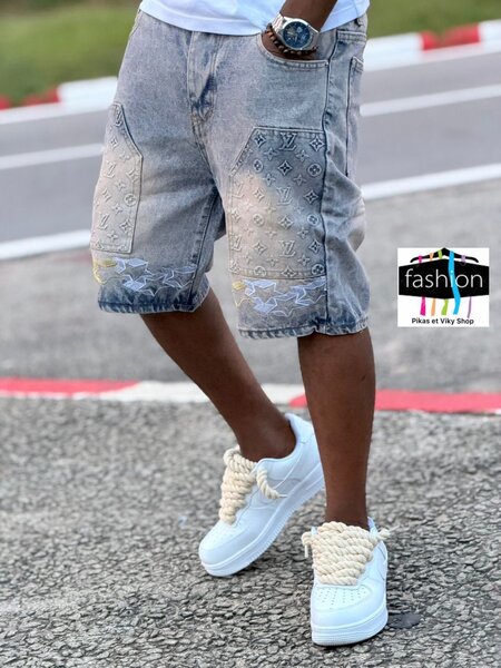 Bermuda en jean tendance