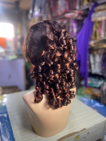 Perruque Frisée Longue Luxe