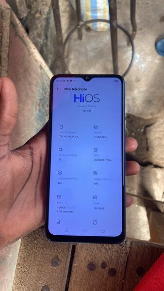 Tecno Spark 10C 128giga 4Ram