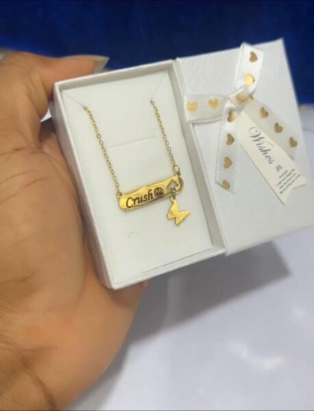 Collier personnalisable cœur