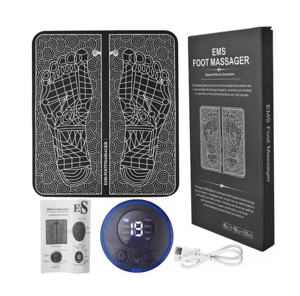EMS Massager Pieds Portable
