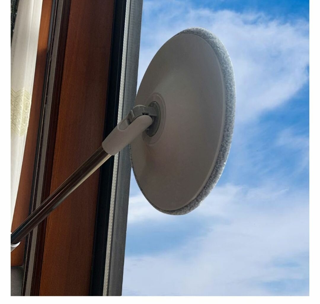 360° ROTATING 2-IN-1 SQUEEZE & DRY FLOOR FLAT MOP WITH BUCKT