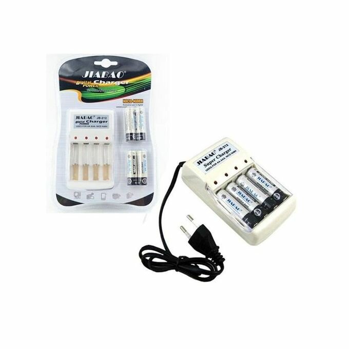 Chargeur Ni-MH avec piles rechargeables