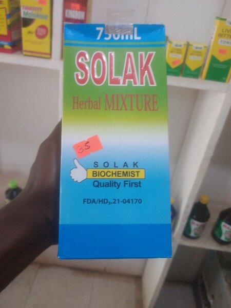 Solak herbal mixture