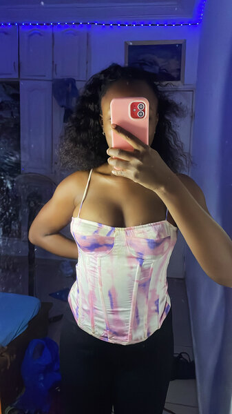 Corset pastel élégant