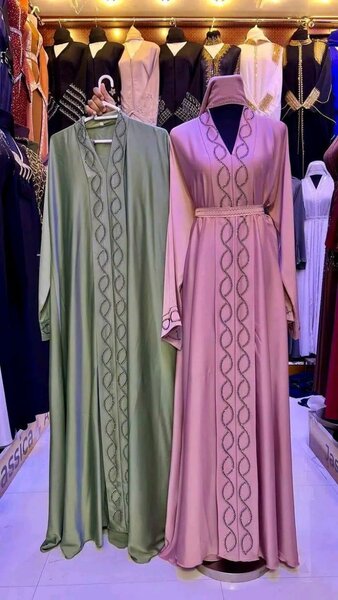 Robe Abaya Élégante Femme