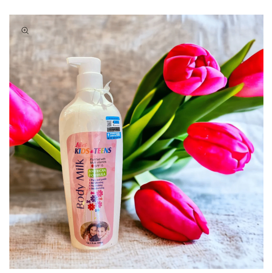 Lilies Kids and Teens Body Milk