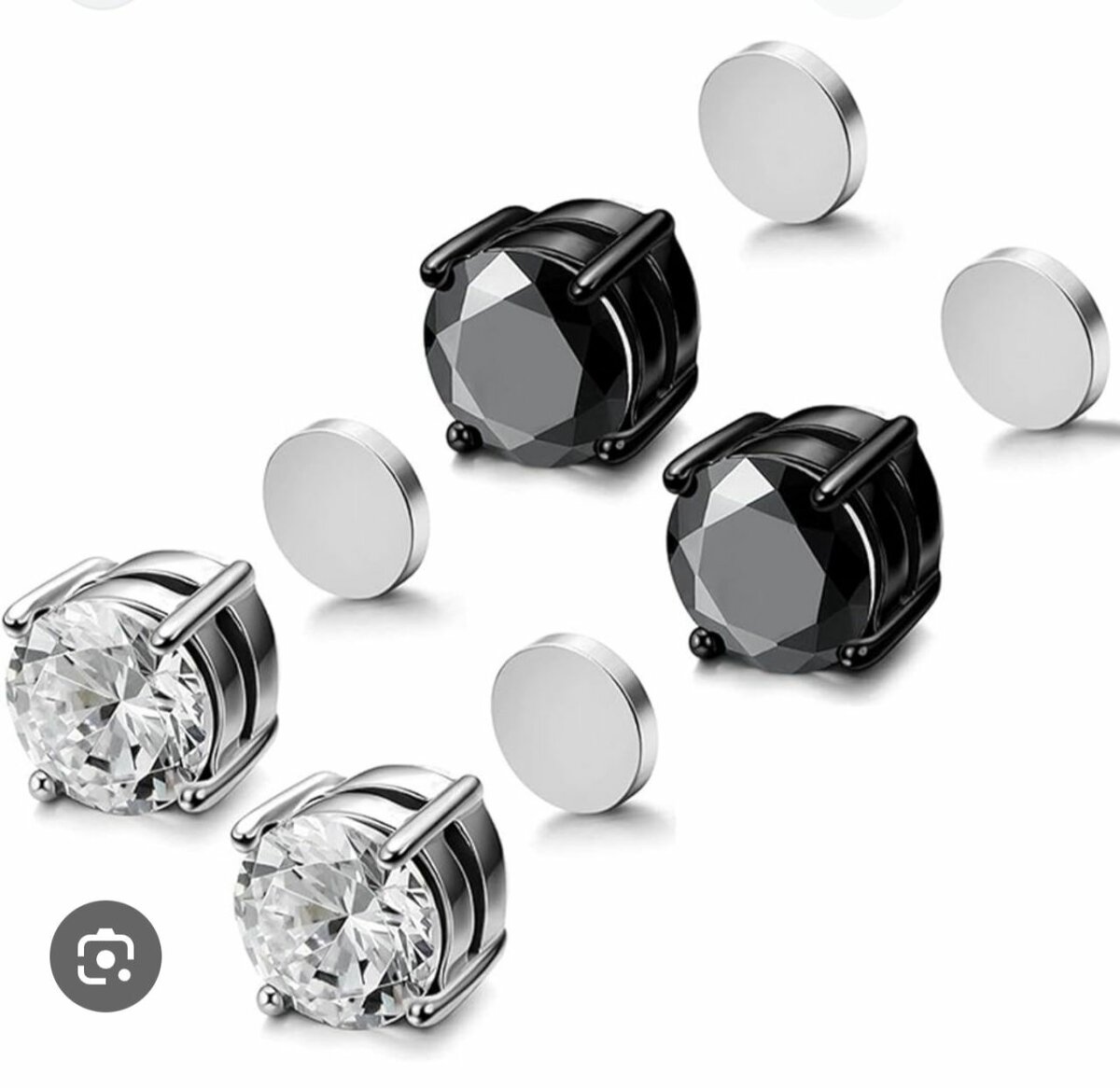 Boucles d'oreilles diamant élégantes