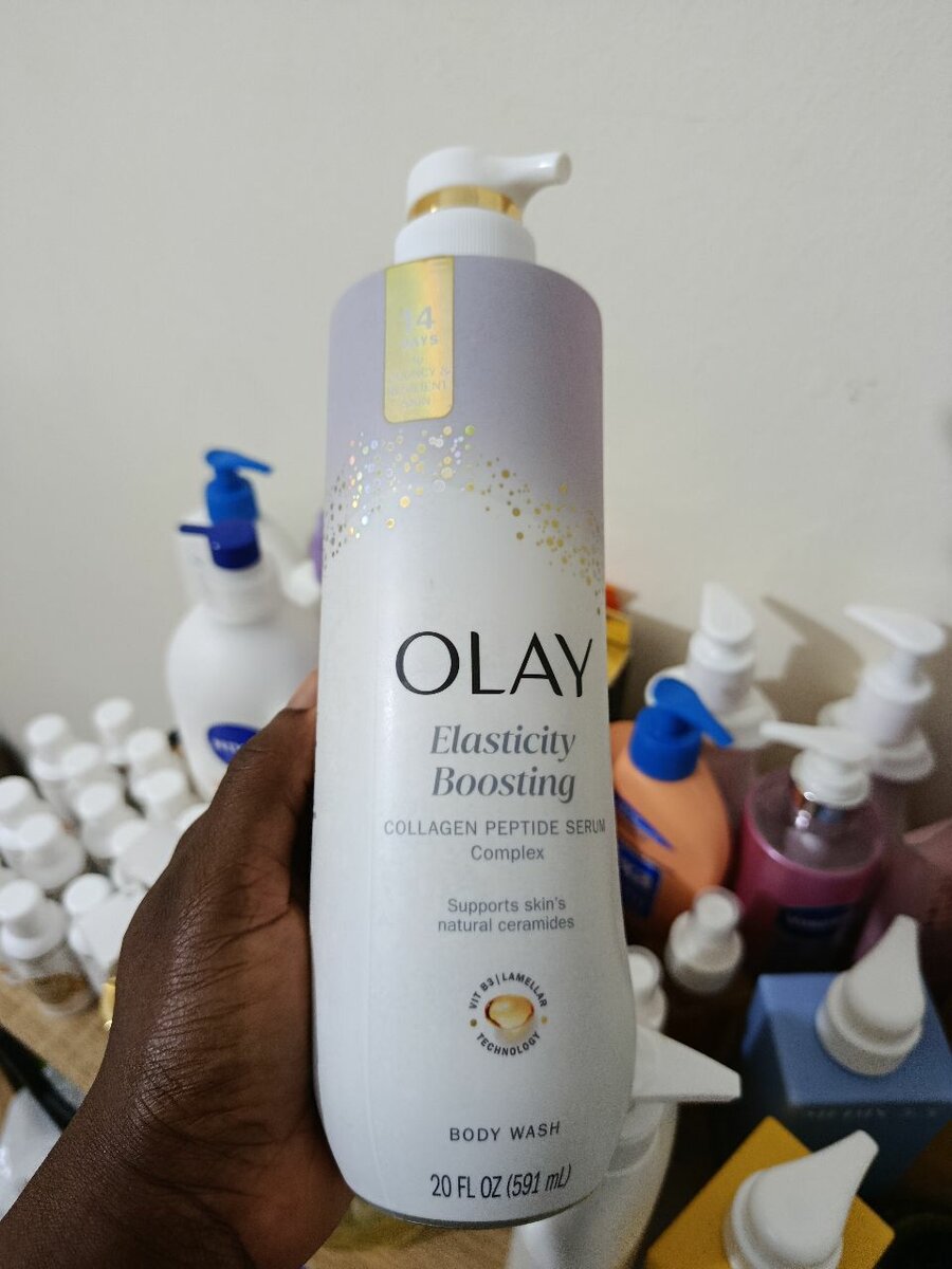 Bain douche élasticité Olay