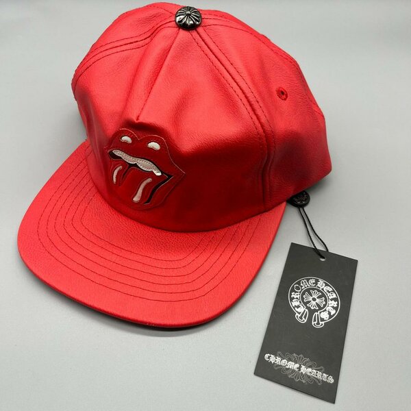 Casquette Rolling Stones rouge