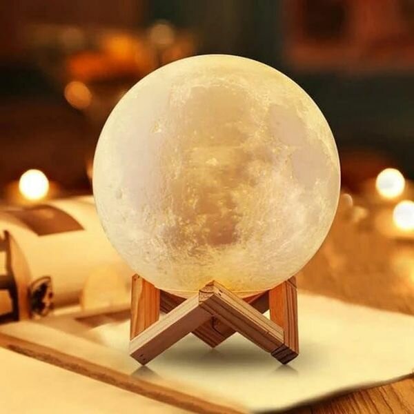 Lune Lampe veilleuse 3D
