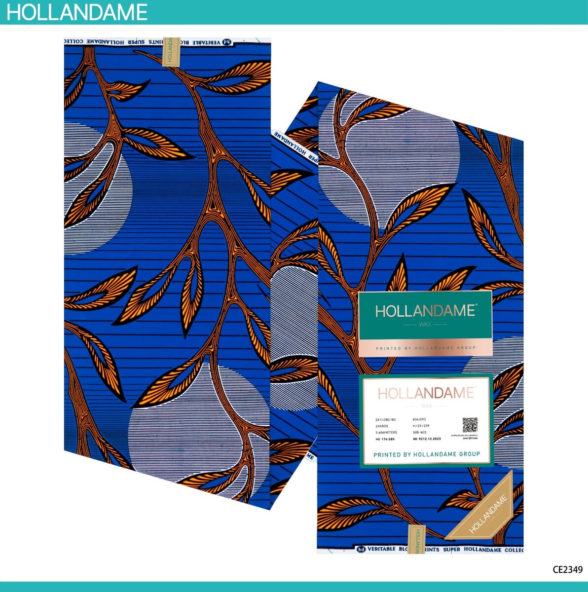 Tissu Wax Hollandame