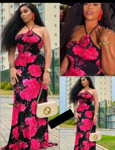 Robe Longue Florale Élégante