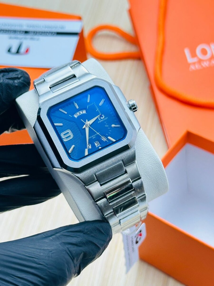 Montres élégantes en acier inoxydable