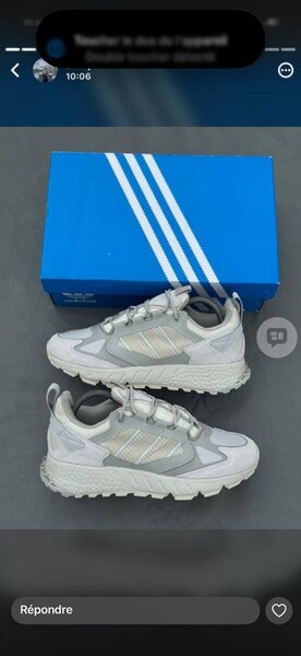 Baskets homme Adidas blanches