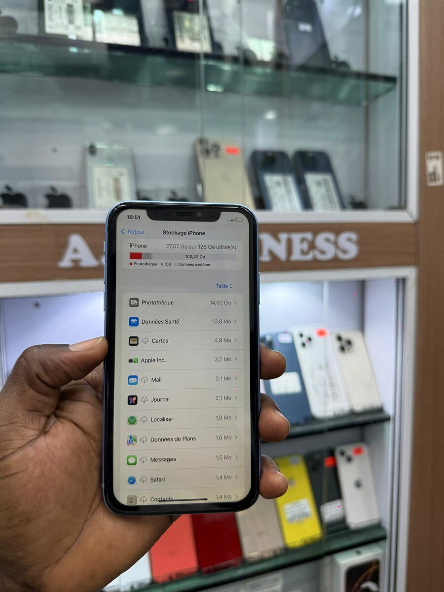 iPhone XR Bleu 128Go