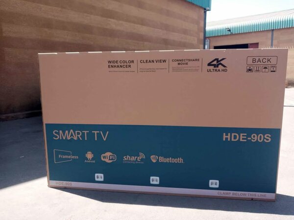 Eoco 90" smart tv with android system and Bluetooth