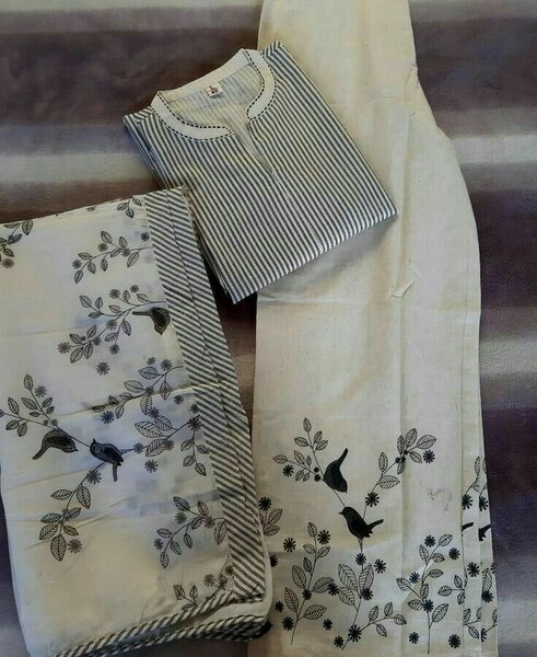 Cotton 3 Peace Suit