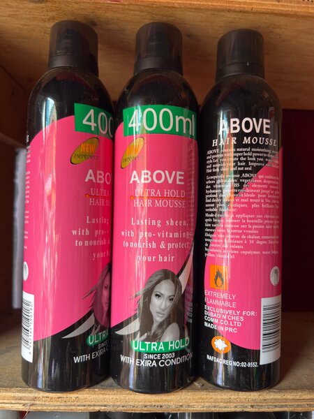 Mousse cheveux ultra tenue 400ml