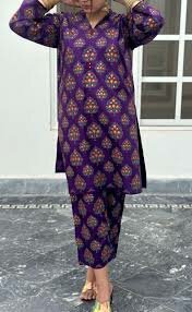 New bindi style lawn suit