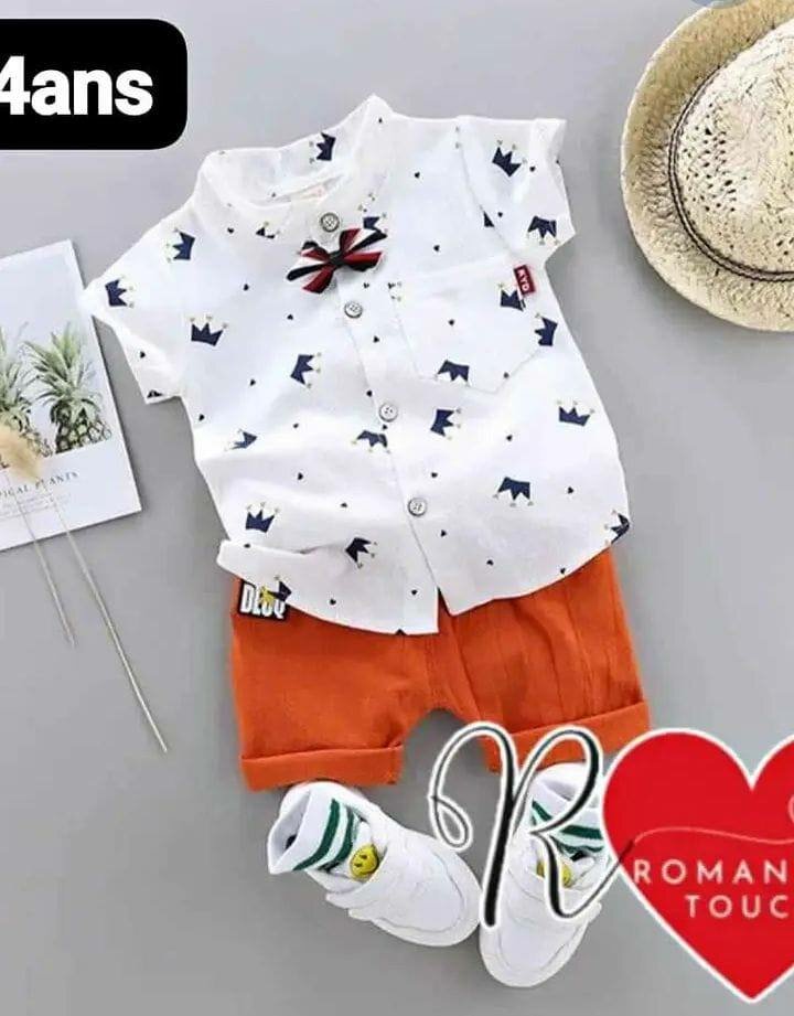 Ensemble Garçon Été Élégant