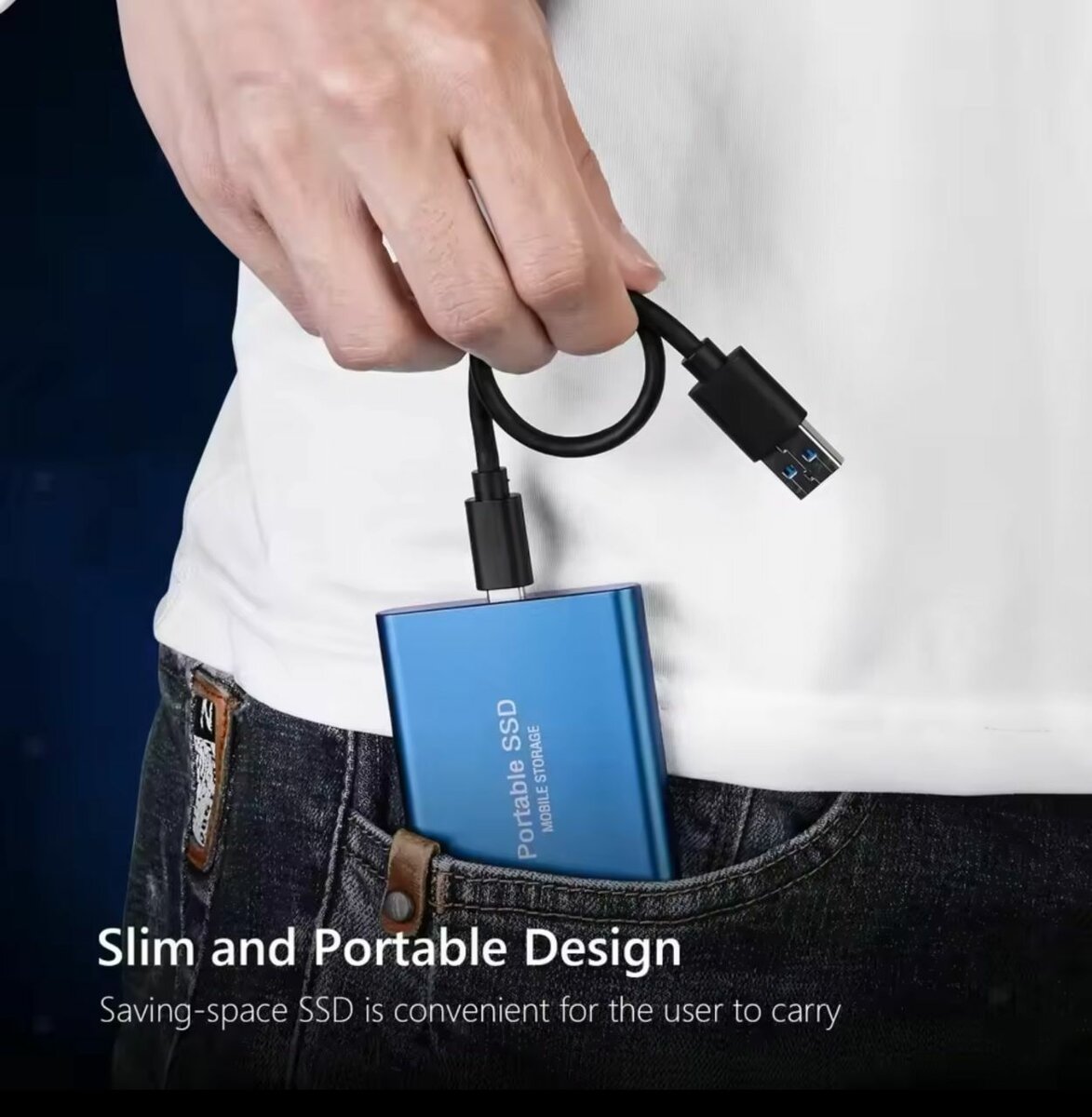 Disque dur externe SSD 1000 GO