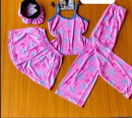 Pyjama Fille Rose Imprimé