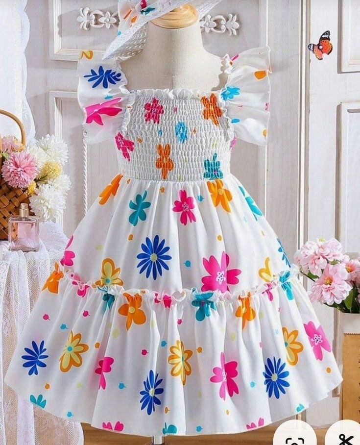 Tenues d'été pour filles fleuries