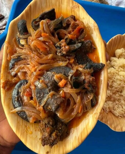 Plat de escargot épicé