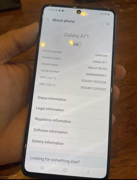 Samsung Galaxy A71
