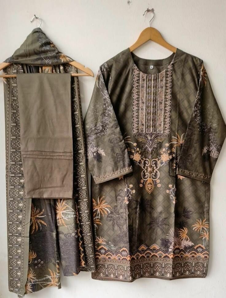 Organza 3 Peace Suit