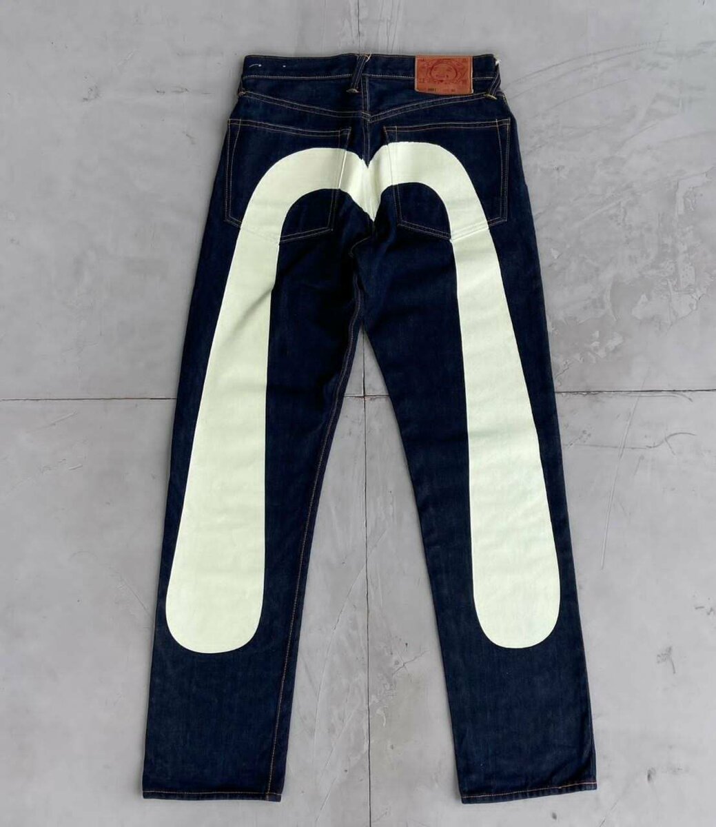 Jeans artistiques décontractés