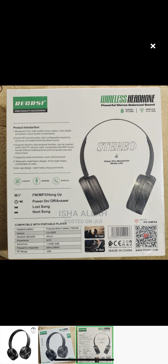 Recrest headset