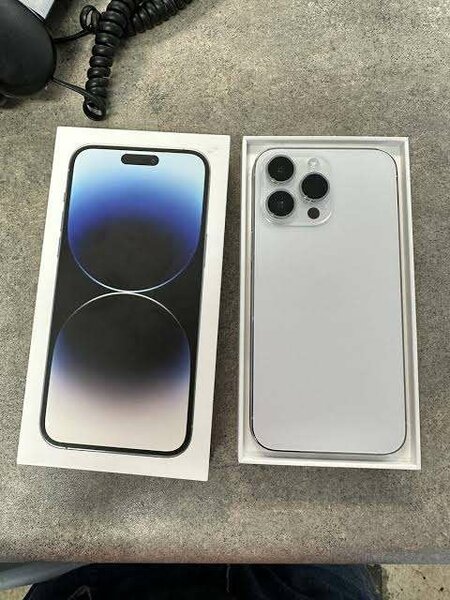 iPhone 14 Pro - Argent, 128Go