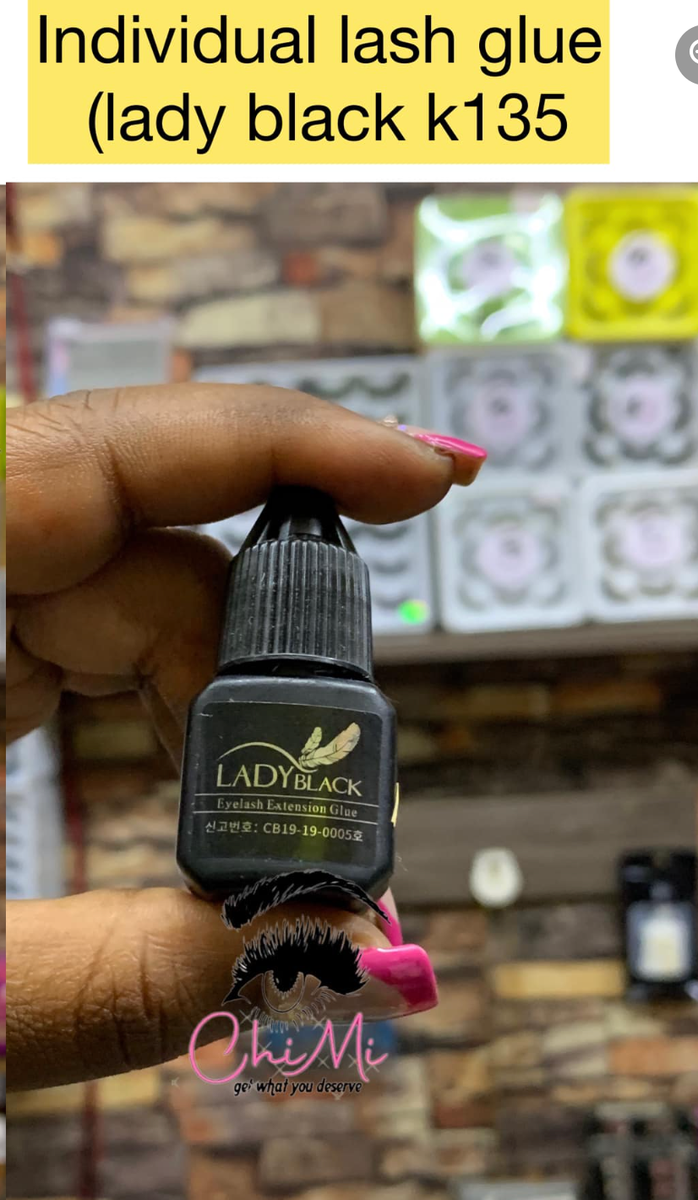 Individual lash glue LadyBlack