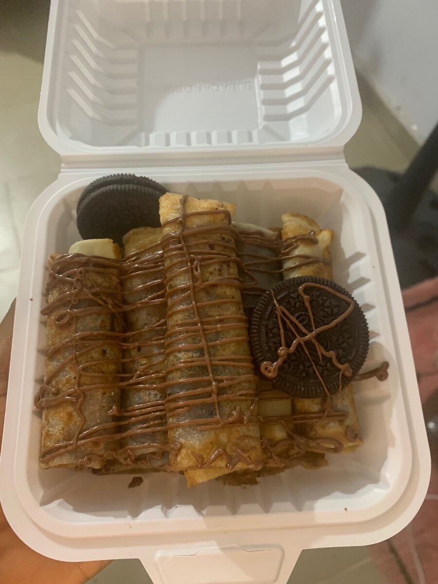 Crêpes au Nutella et Oréo