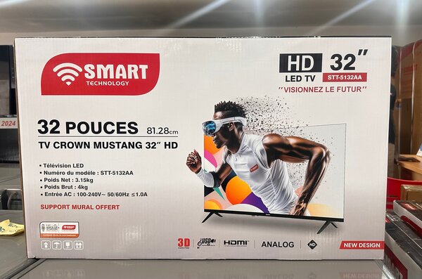 TV LED 32'' HD Smart simple