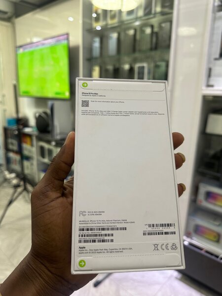 iPhone 15 Pro Max 256gb storage. ESIM Factory Unlocked