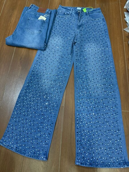 Jeans larges tendance