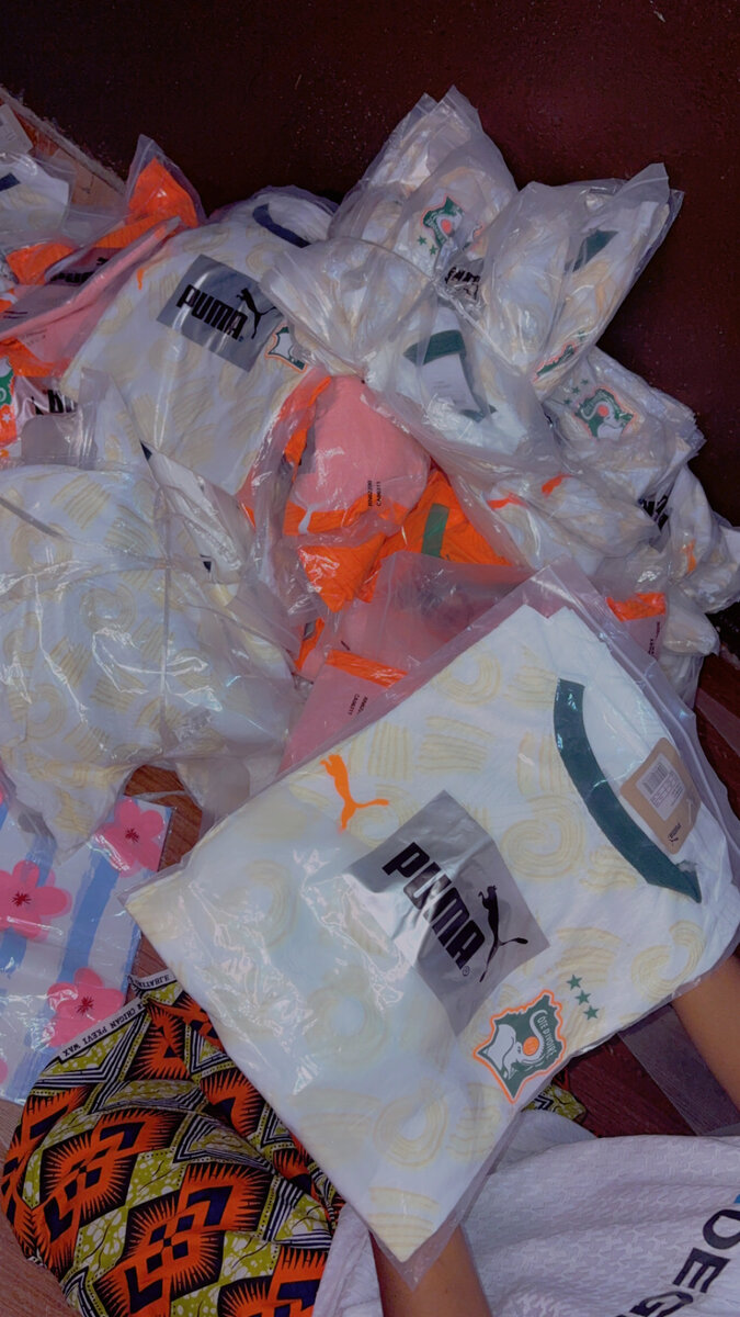 Maillots de Football Côte d'Ivoire