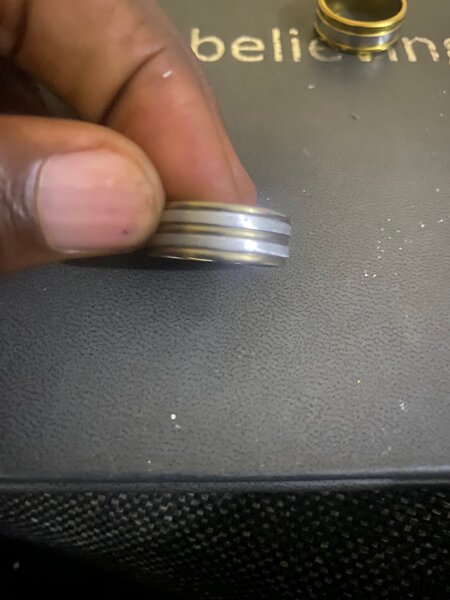 Bague en acier inoxydable