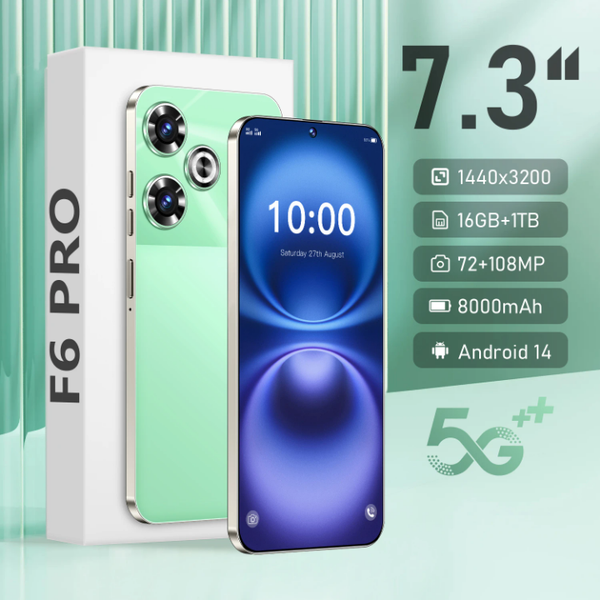 Smartphone F6 Pro 5G 7.3"