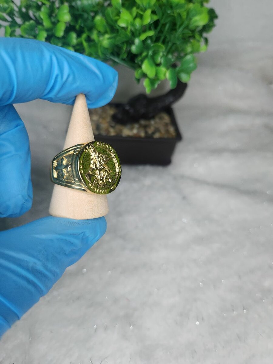 Bague Chevalière Dorée