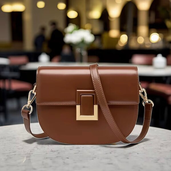 Sac à bandoulière en cuir élégant