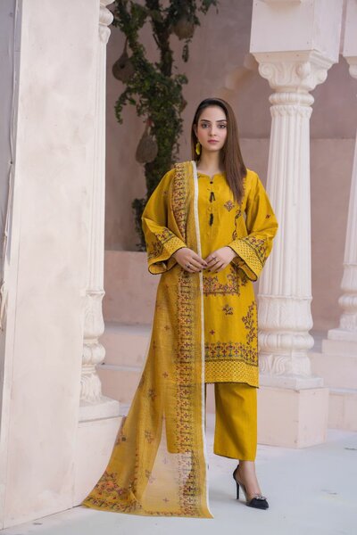 Cotton 3 Peace Suit