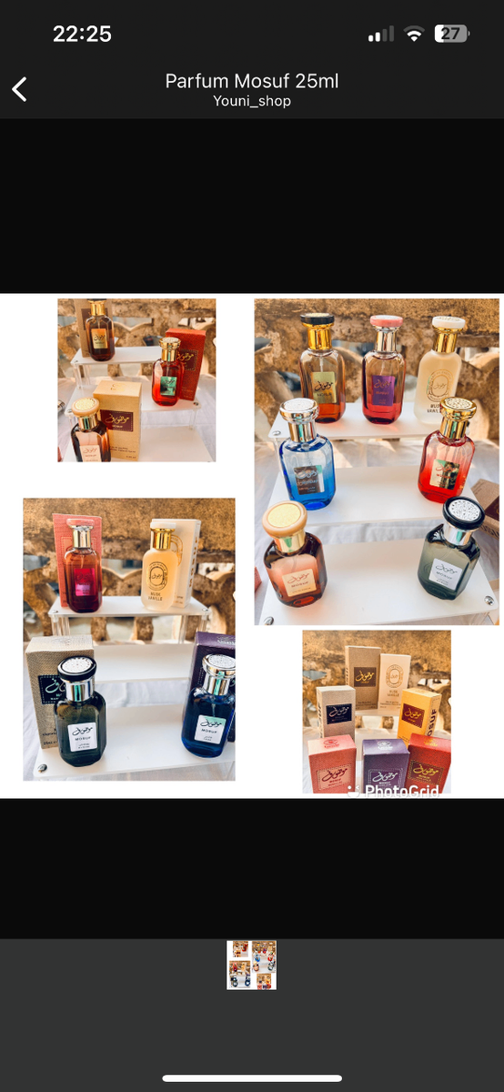 Coffret Parfum Mousuf 25ml