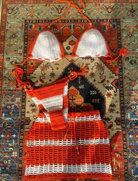 Ensemble Bikini Tricoté