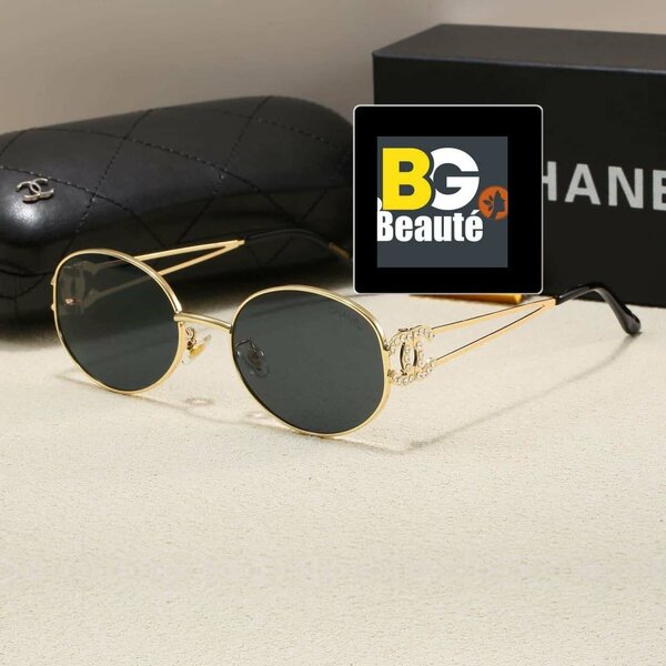 Lunettes de soleil rondes chic